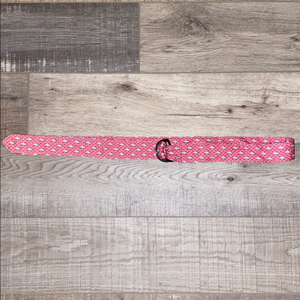 Pink Vineyard Vines Belt